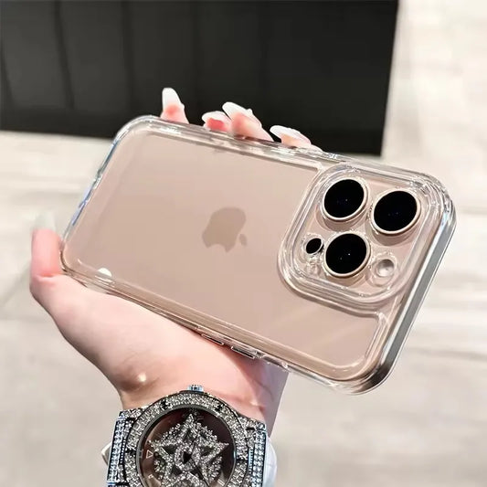 Transparent Shockproof Soft Phone Case