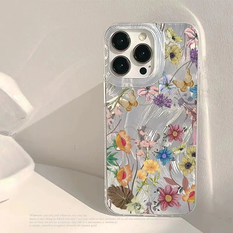 Purple Cute Cat Phone Case