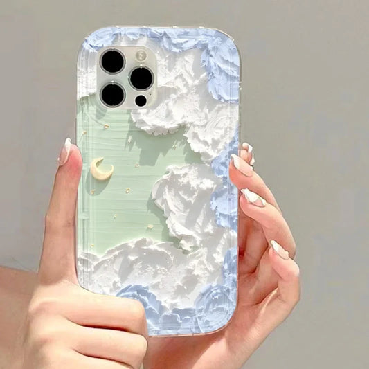 Soft Oil Painting Art Cover Silicone Phone Case