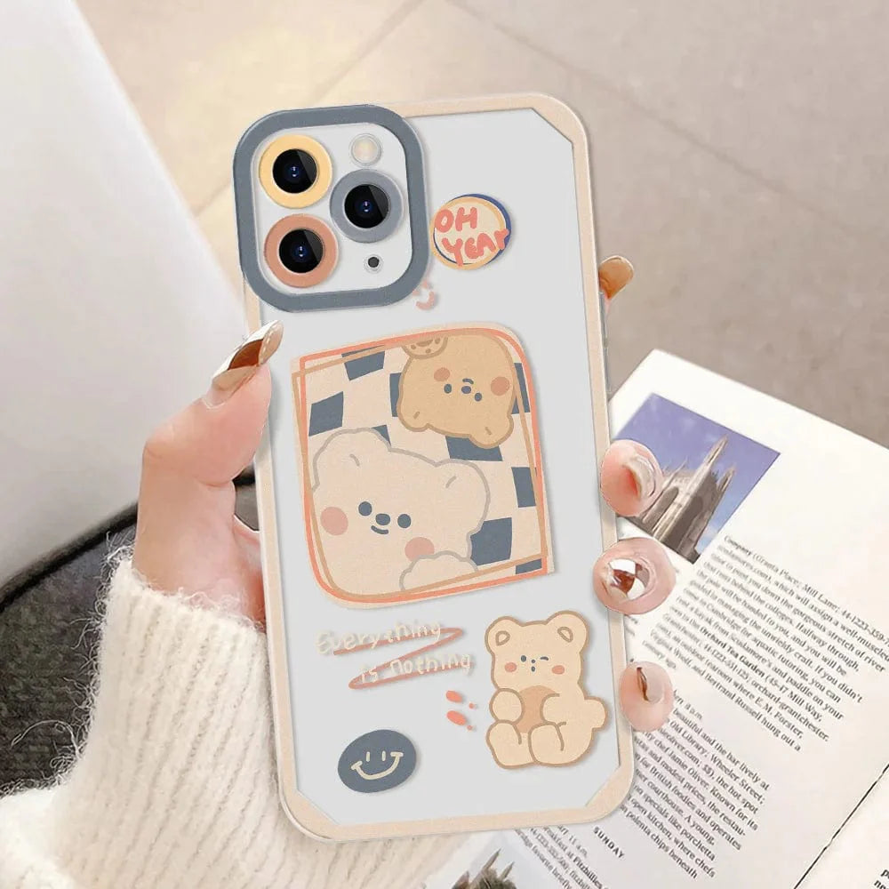 Cartoon Panda iPhone Case