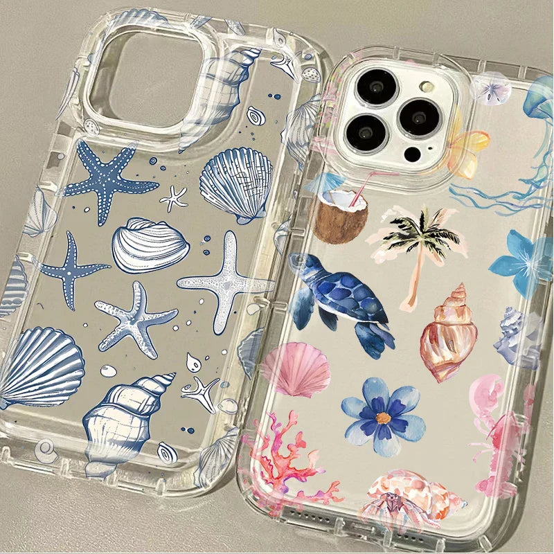 Blue Ocean Animals Phone Case