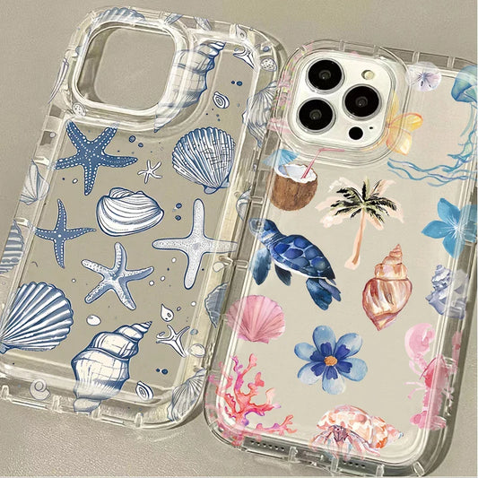 Blue Ocean Animals Phone Case