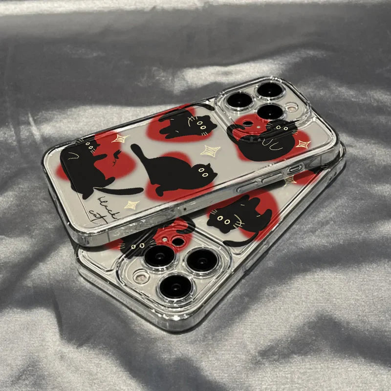Black Cat Phone Case