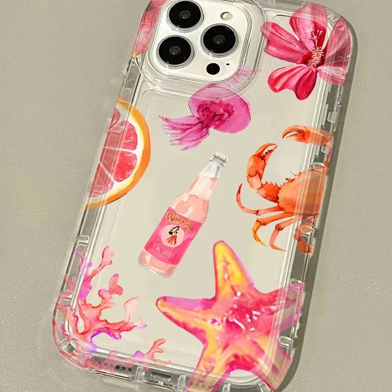 Blue Ocean Animals Phone Case