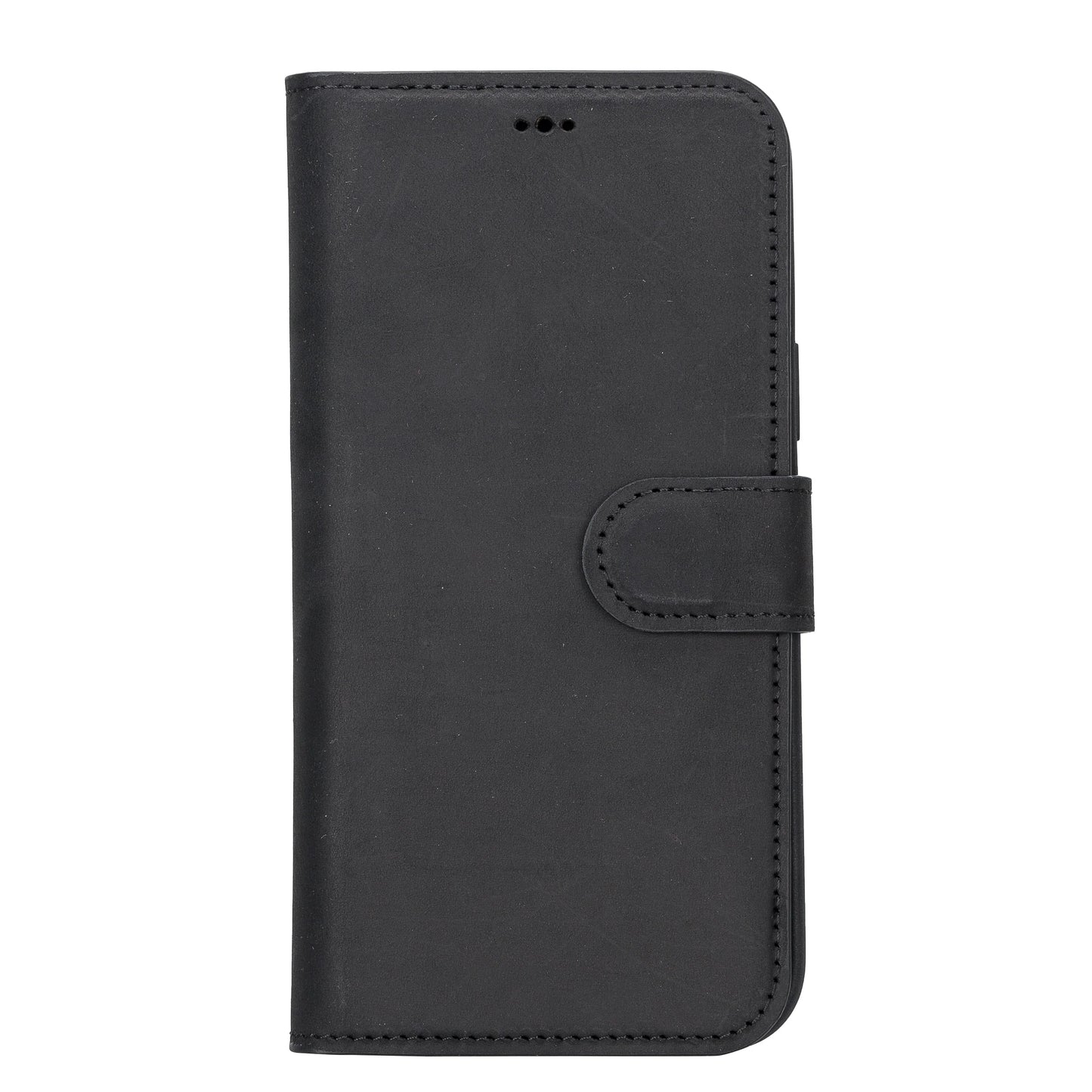 Liluri iPhone 14 Plus Detachable Leather Wallet Case