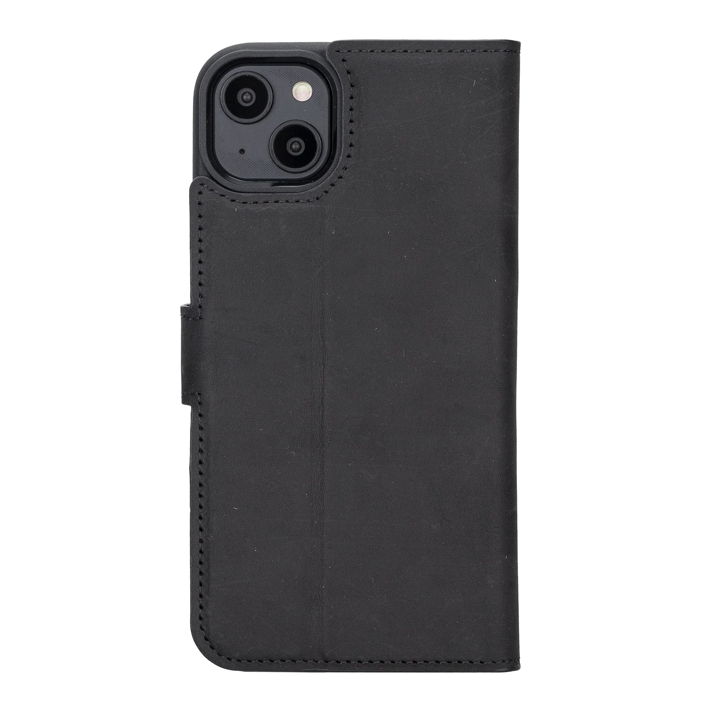 Liluri iPhone 14 Plus Detachable Leather Wallet Case