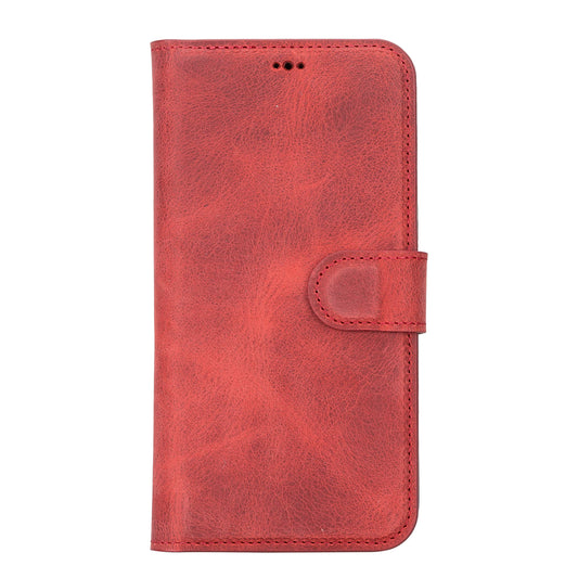 Liluri iPhone 14 Pro Max Detachable Leather Wallet Case