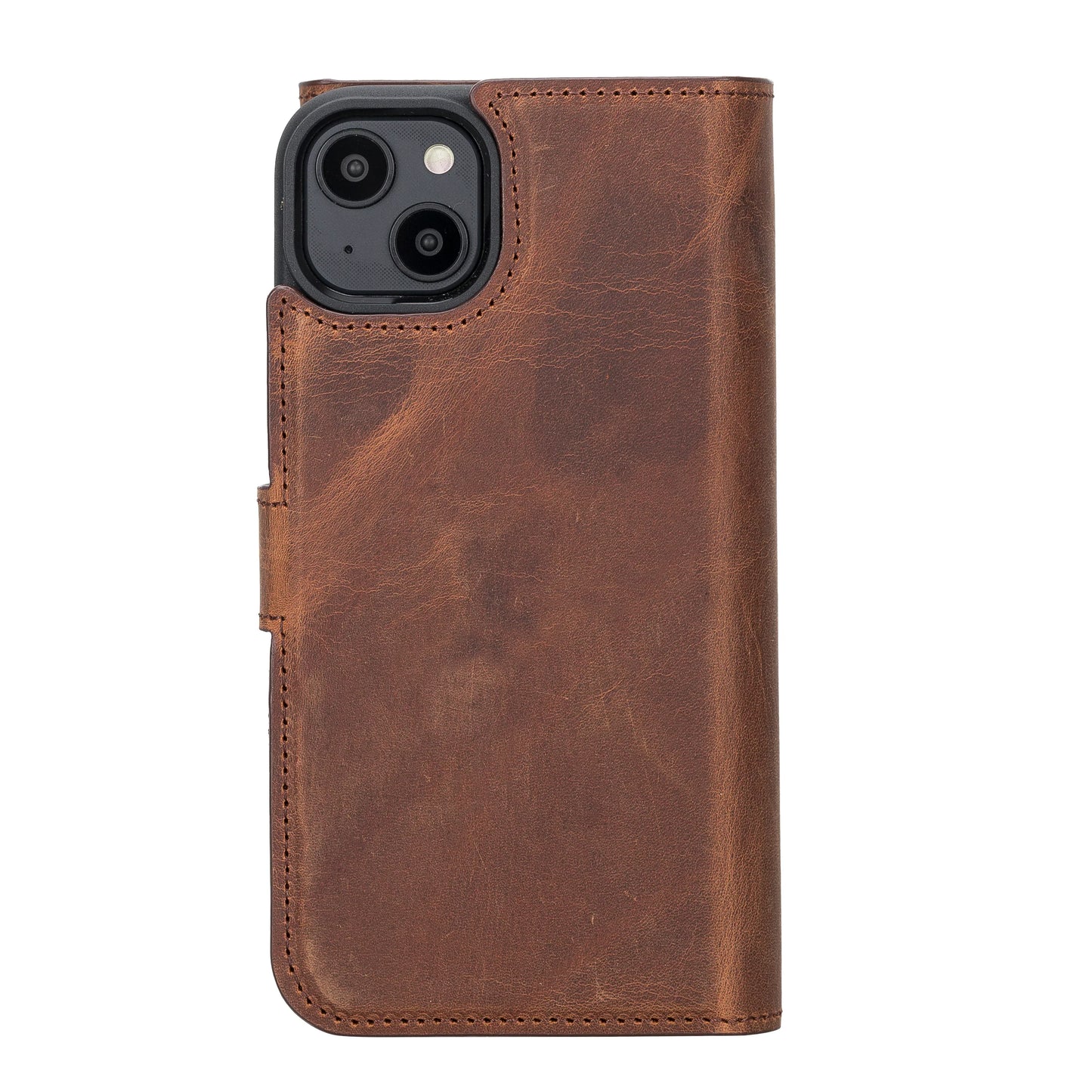 Santa iPhone 14 Plus Leather Detachable Wallet Case