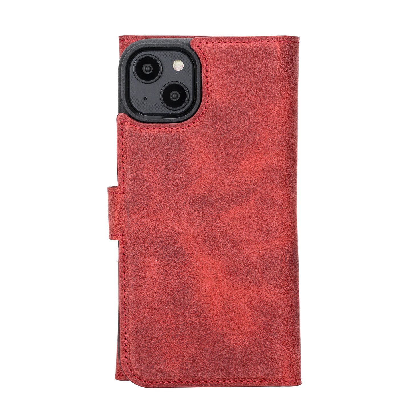 Santa iPhone 14 Plus Leather Detachable Wallet Case