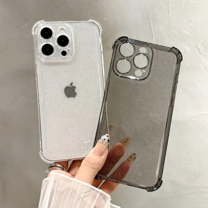 Soft Transparent Bling Glitter Phone Case