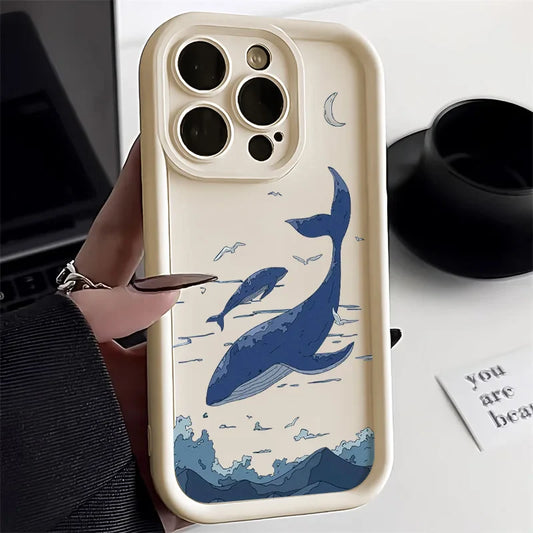 Whale Aesthetic Cover Phone Case