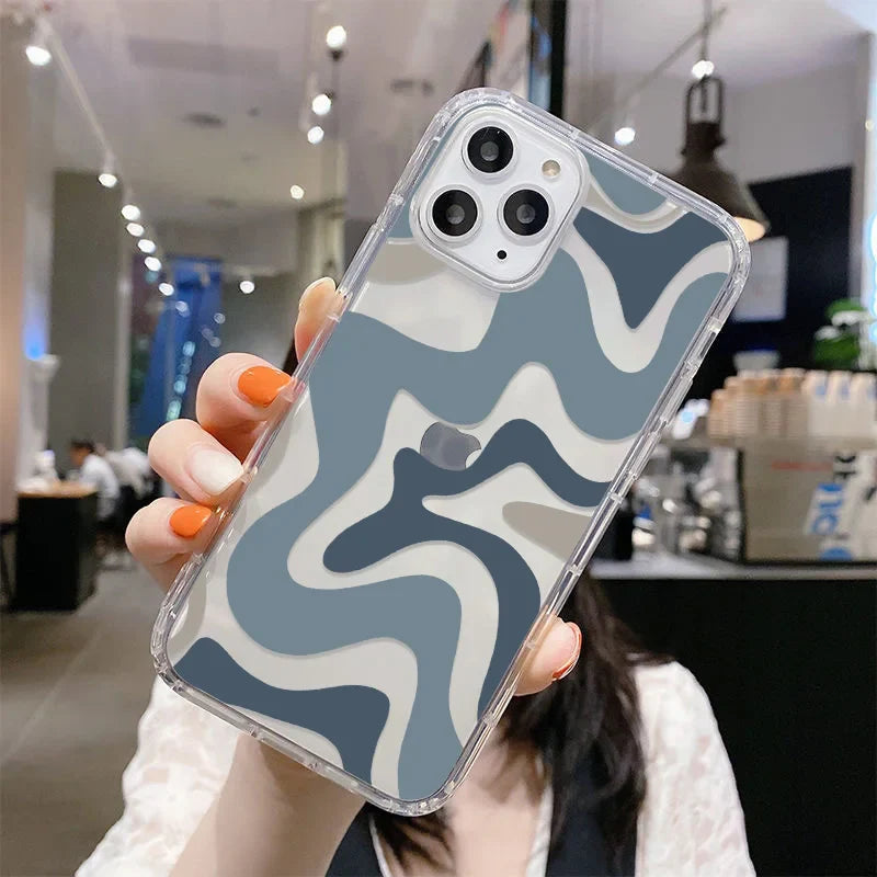 Abstract Swirl Pattern Phone Case