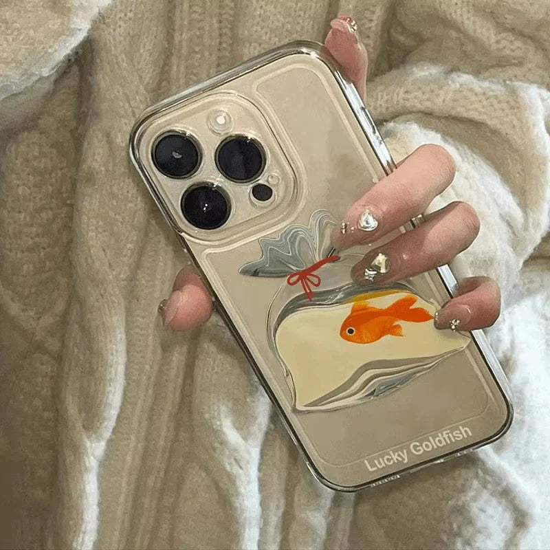 Animal Goldfish Fish Phone Case