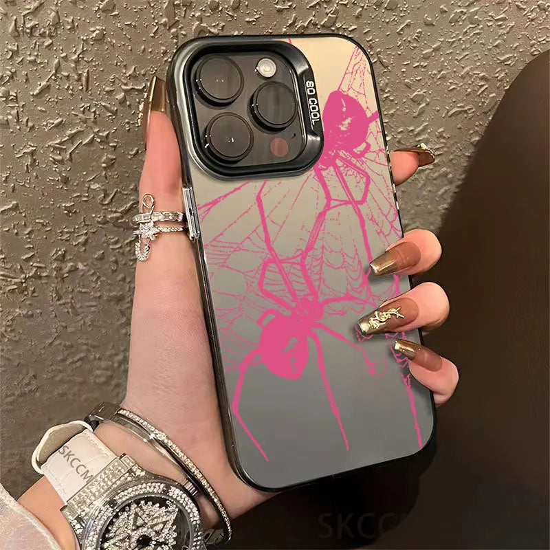 Spider Pattern Armour Phone Case