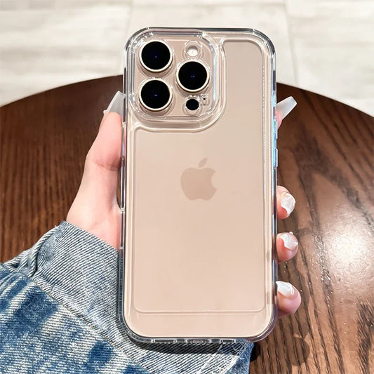 Transparent Shockproof Soft Phone Case