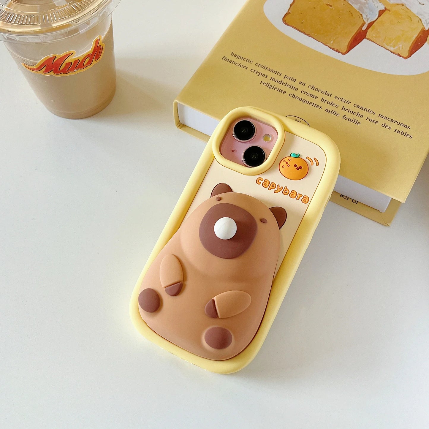 Blow Bubbles Cute Kapibala Phone Case