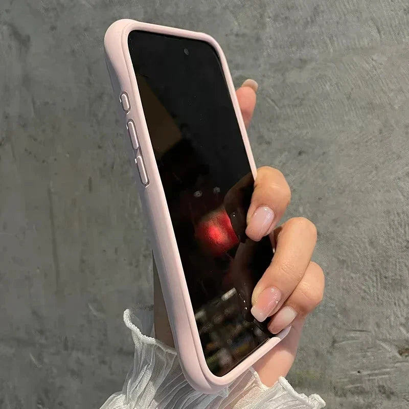 Water Ripple Liquid Silicone For Magsafe Wireless Charge Magnetic Phone Case