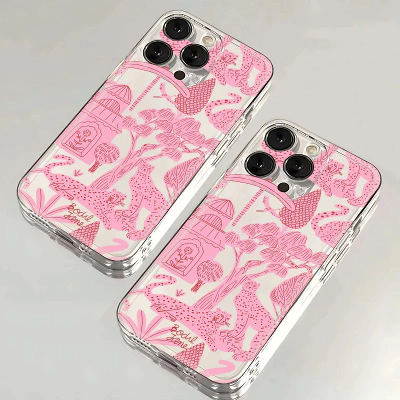 Pink Leopard Phone Case