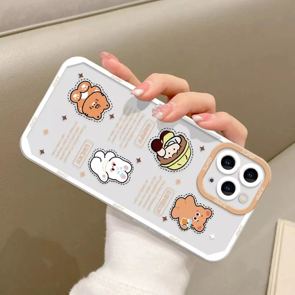 Cartoon Panda iPhone Case