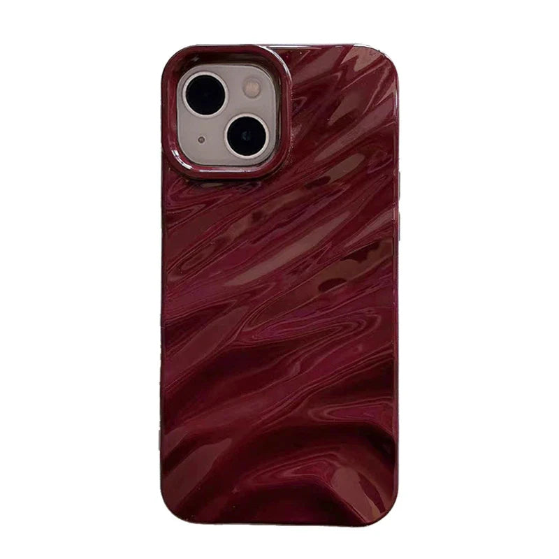 Stylish Wavy Silk Pattern Phone Case