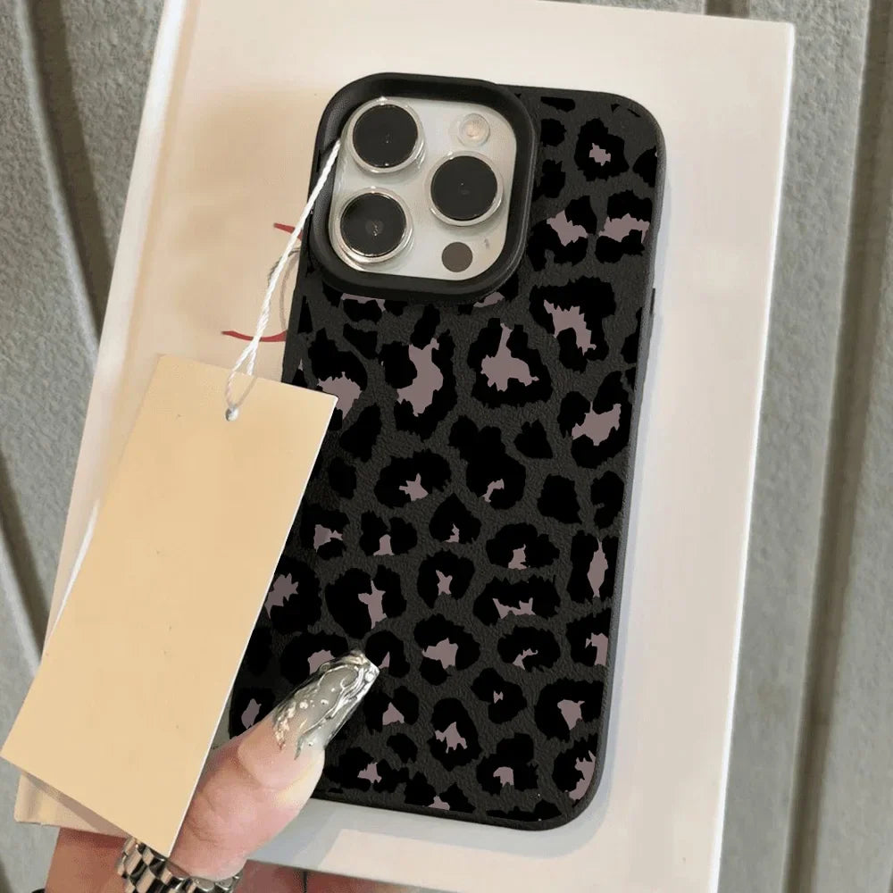 Star Soft Leather Silicone Phone Case