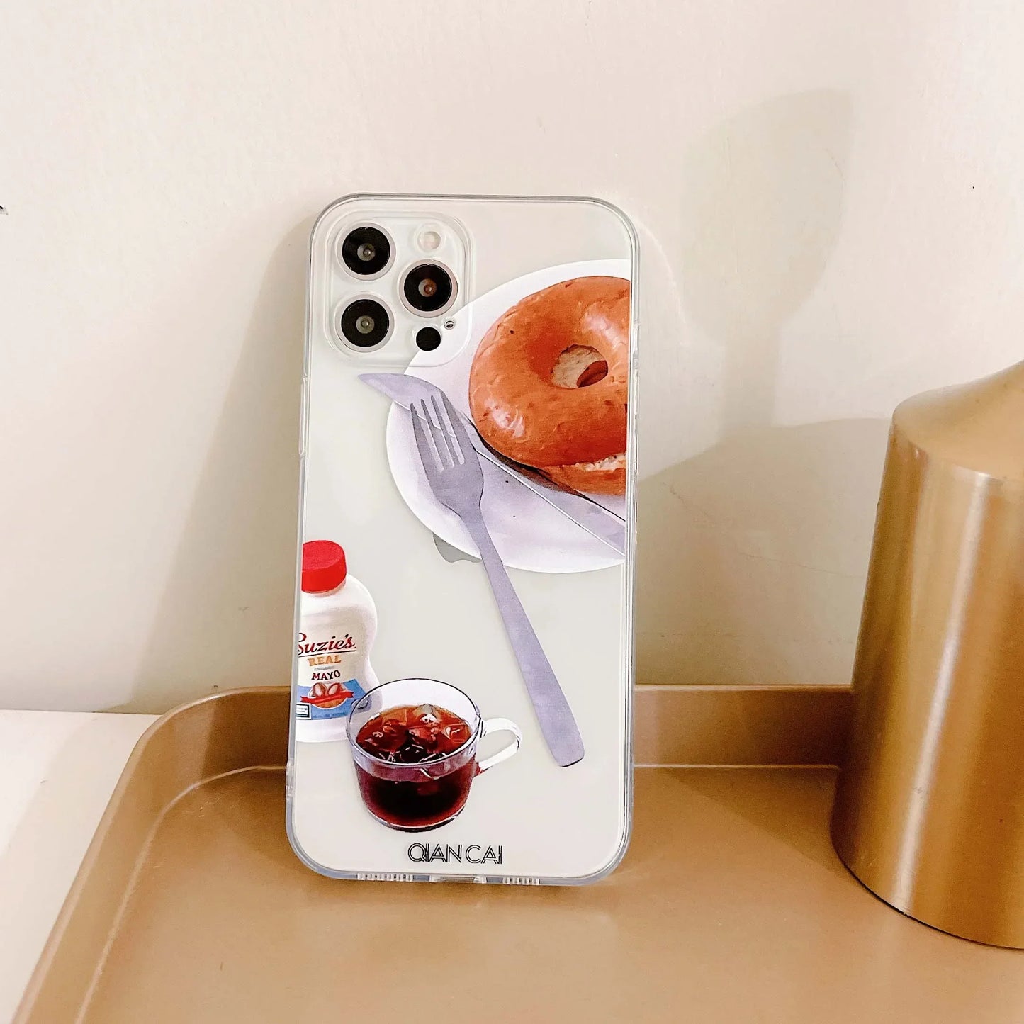 Bread Label Breakfast Phone Case