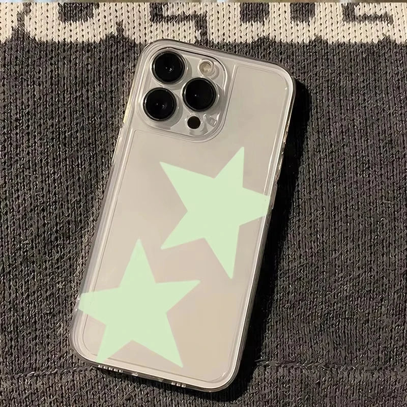 Two Big Color Star Phone Case