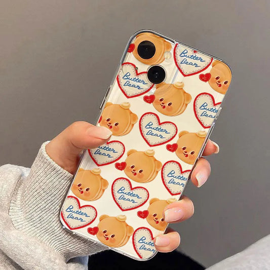Cartoon Butter Bear Phone Case
