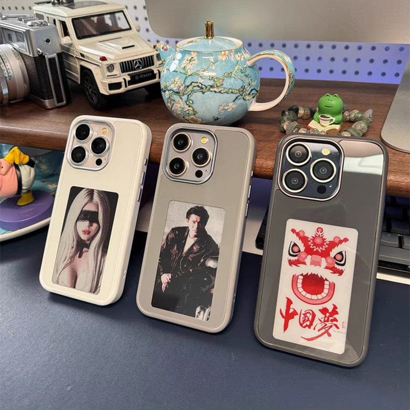PhotoE-Ink Case iPhone Case