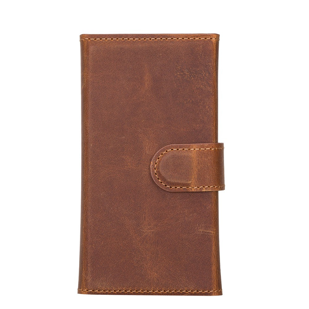 Santa iPhone 13 Mini Leather Detachable Wallet Case