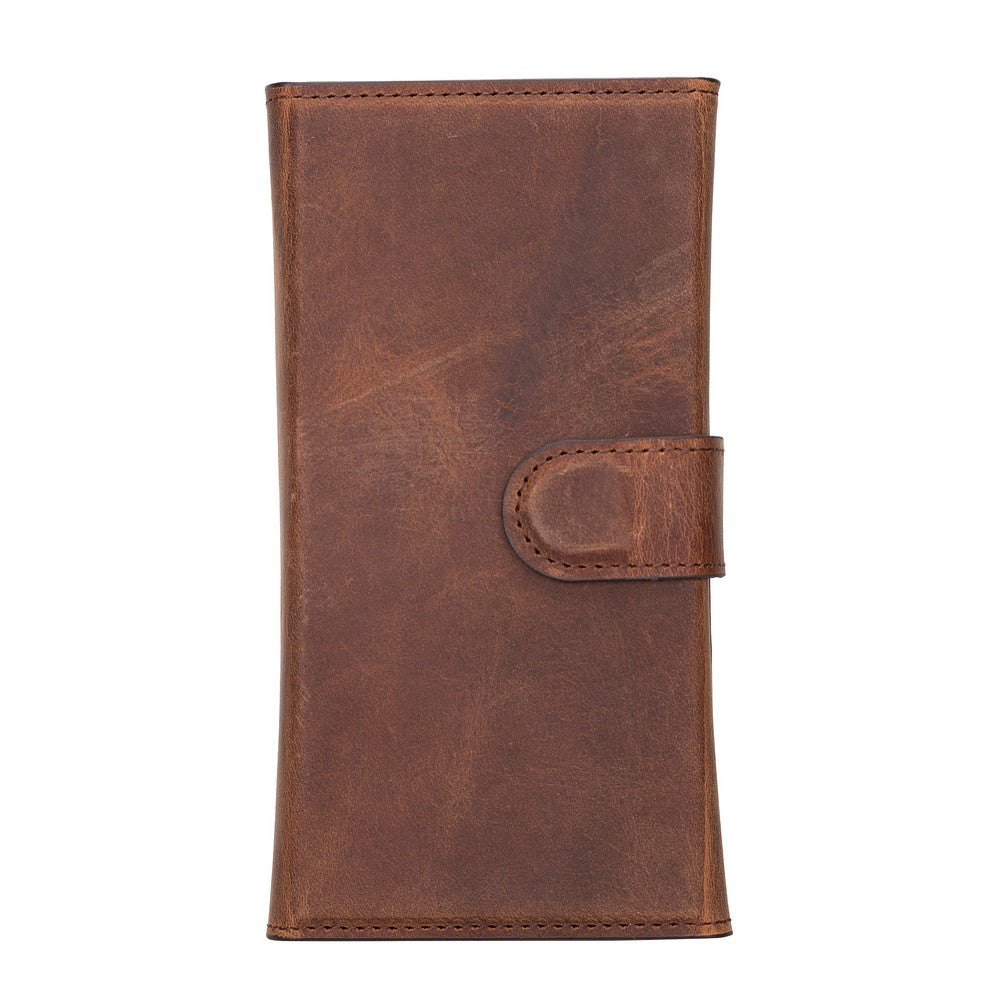 Santa iPhone 13 Mini Leather Detachable Wallet Case