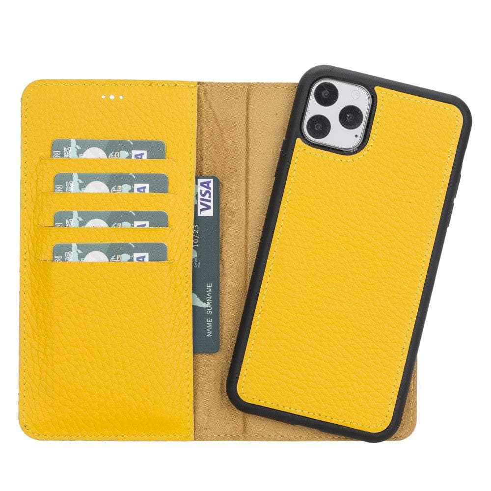 Magic iPhone 11 Pro Detachable Leather Wallet Case
