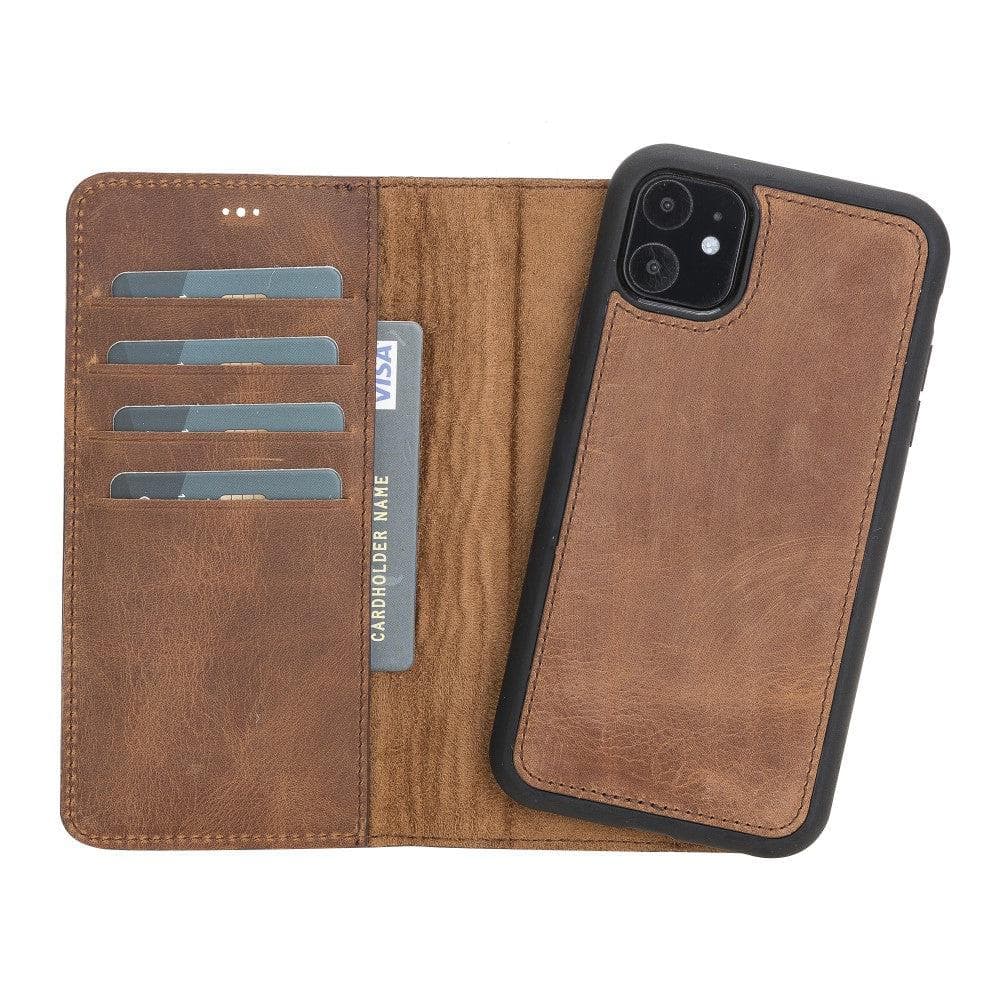 Magic iPhone 11 Pro Detachable Leather Wallet Case