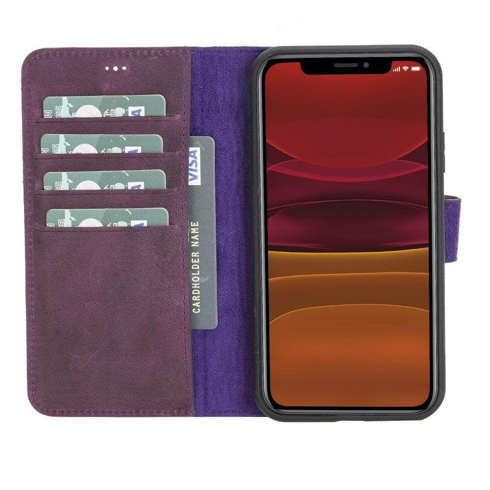 Magic iPhone 11 Pro Detachable Leather Wallet Case