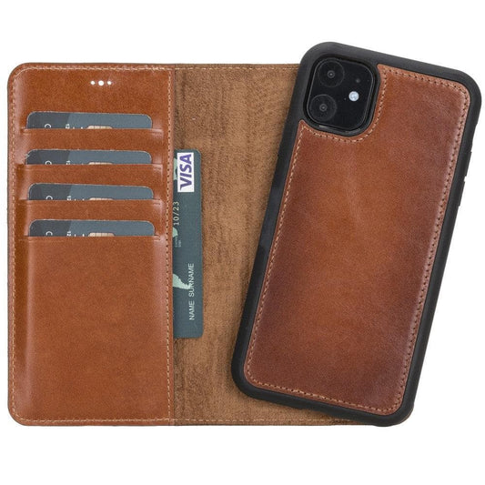 Magic iPhone 11 Detachable Leather Wallet Case