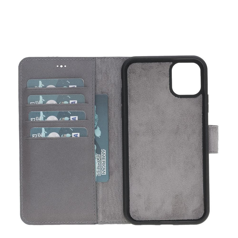 Magic iPhone 11 Pro Detachable Leather Wallet Case