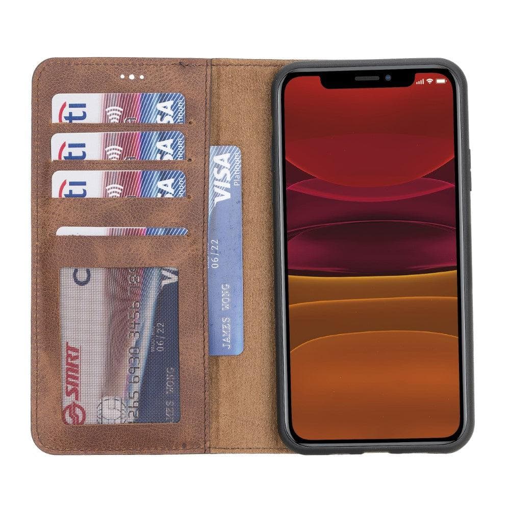 Magic iPhone 11 Pro Detachable Leather Wallet Case