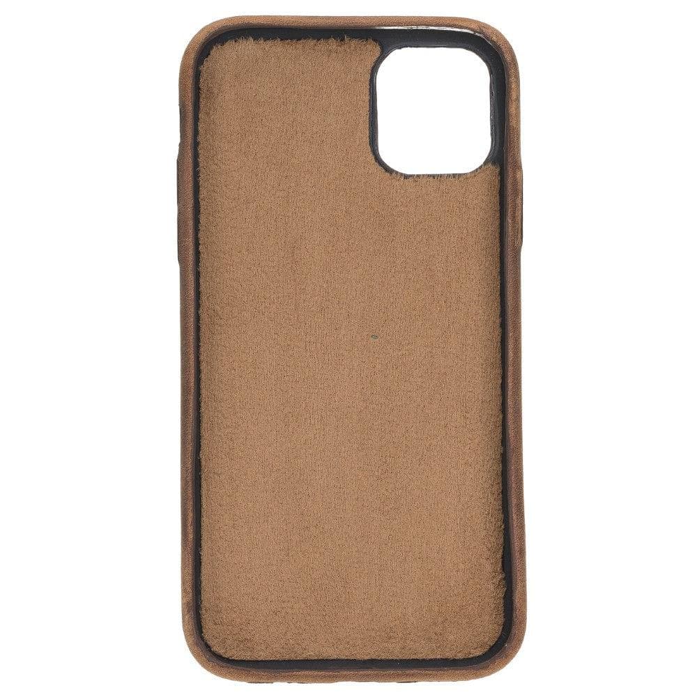 Rock Cover iPhone 11 Leather Case with Stand