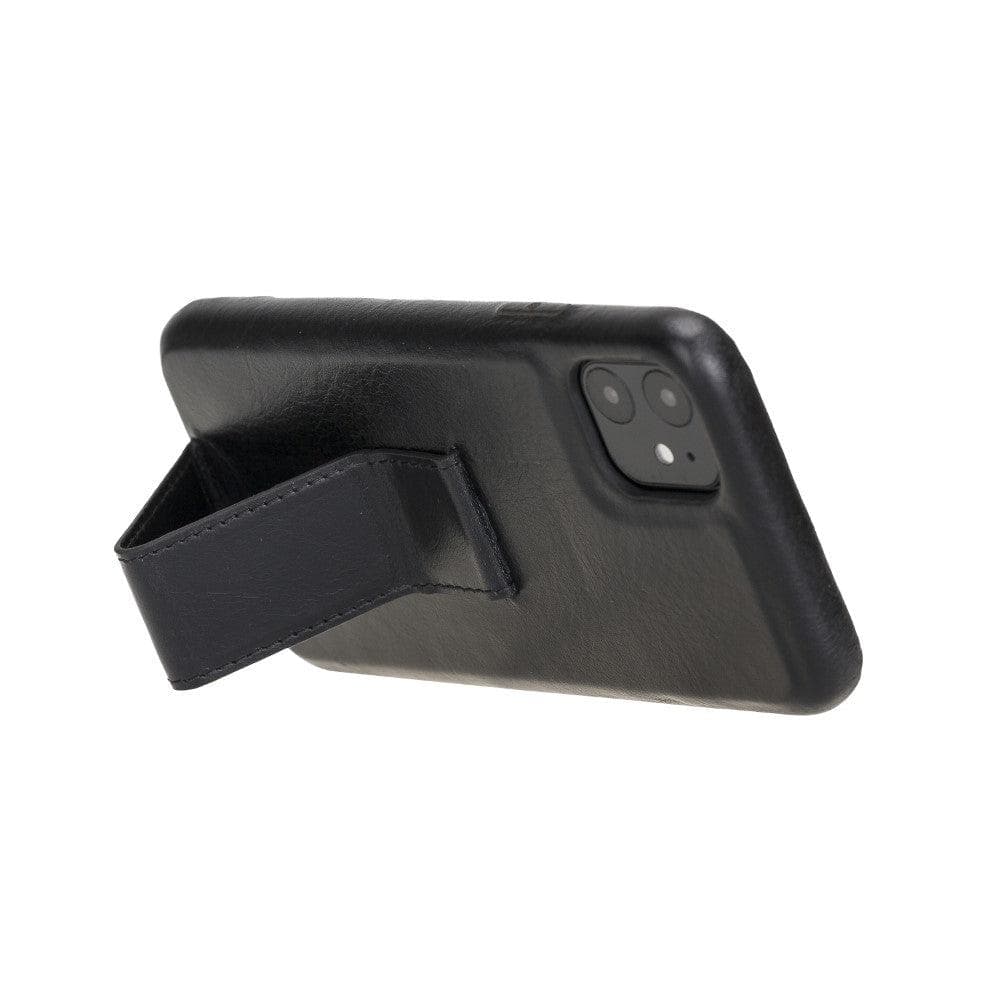 Rock Cover iPhone 11 Leather Case with Stand
