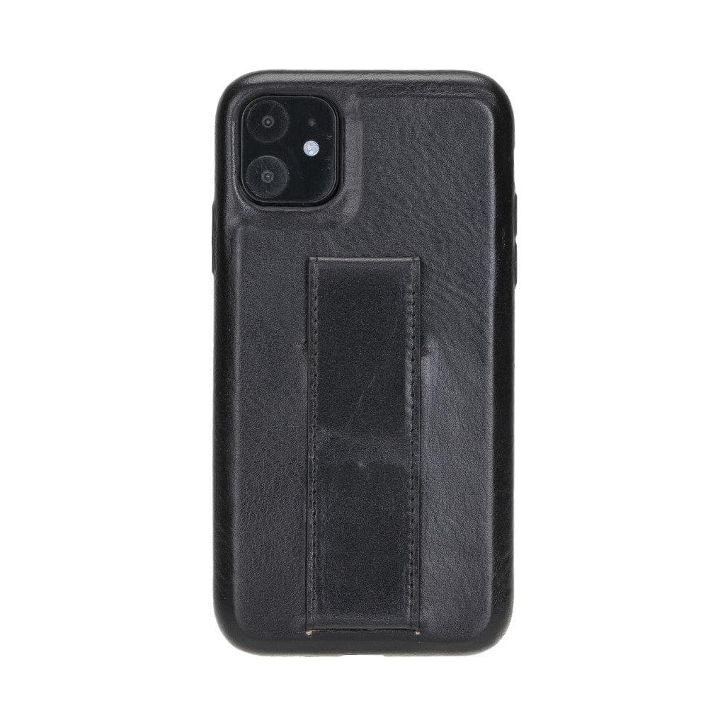 Rock Cover iPhone 11 Leather Case with Stand