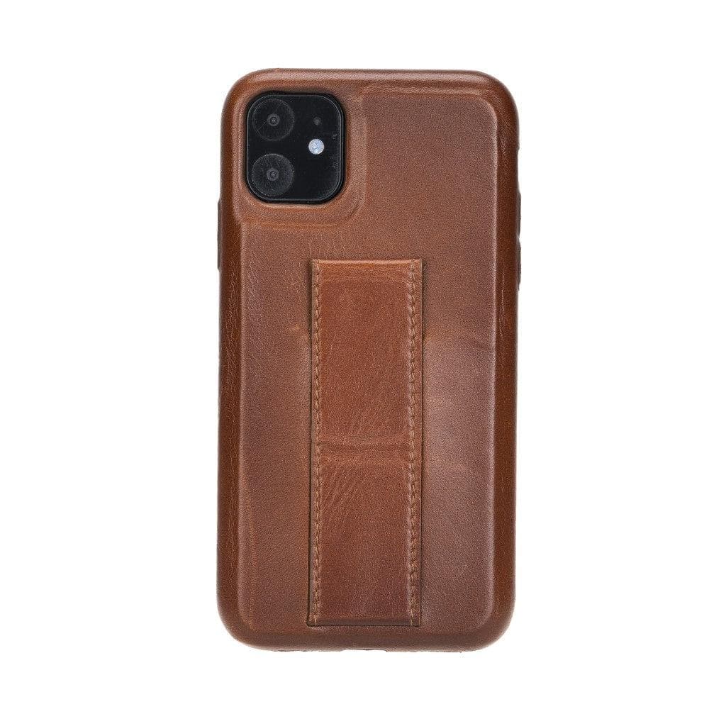 Rock Cover iPhone 11 Leather Case with Stand