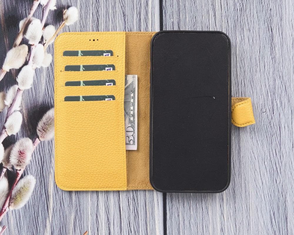 Magic iPhone 12 Pro Max Detachable Leather Wallet Case