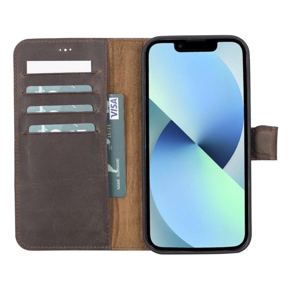 Magic iPhone 12 Pro Max Detachable Leather Wallet Case