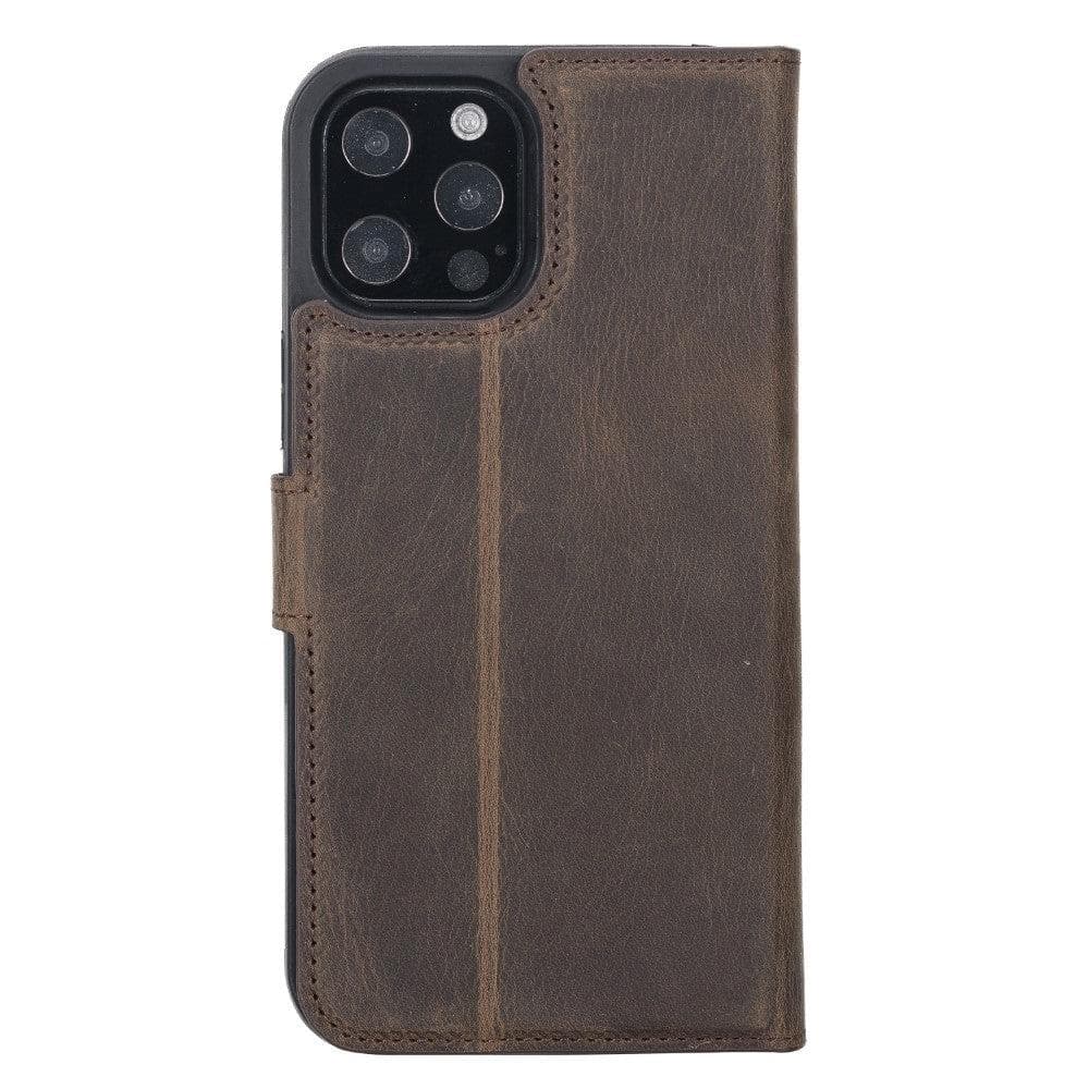 Magic iPhone 12 Pro Max Detachable Leather Wallet Case
