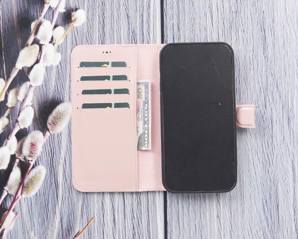 Magic iPhone 12 Pro Max Detachable Leather Wallet Case