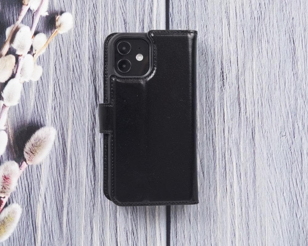 Magic iPhone 12 Pro Max Detachable Leather Wallet Case