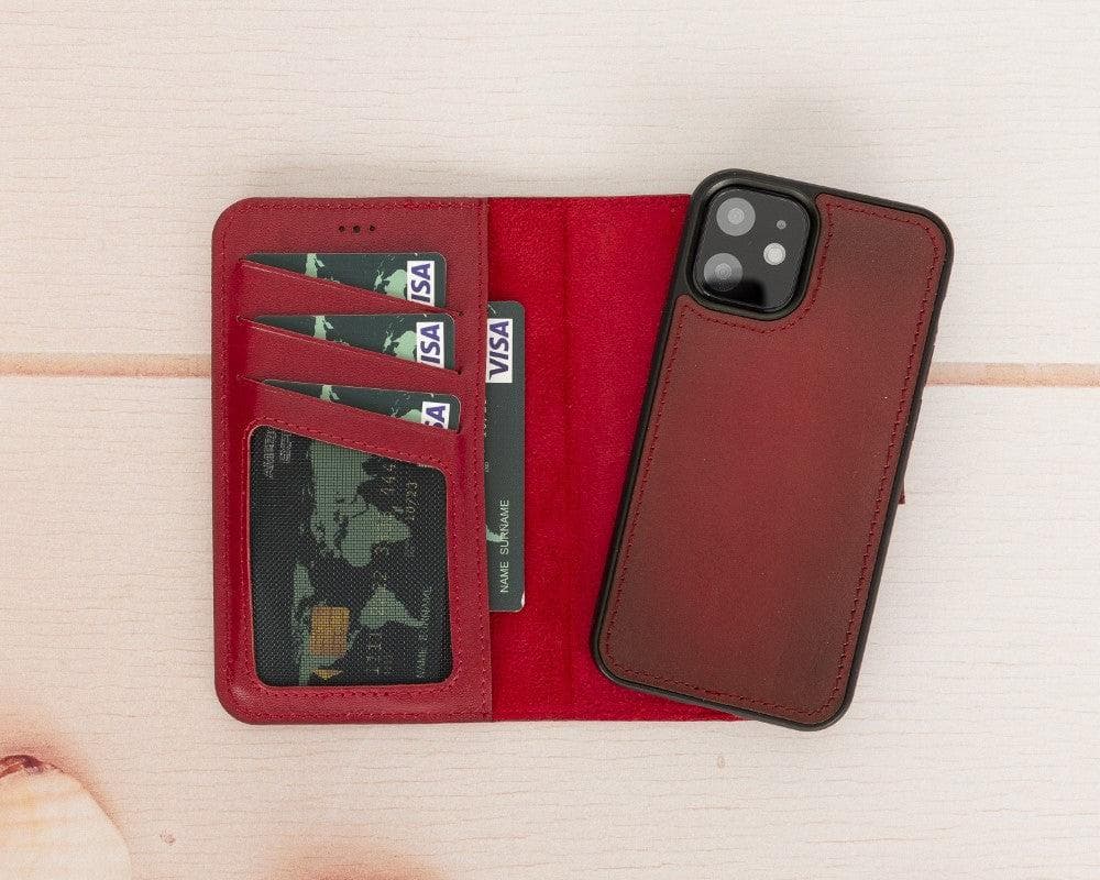 Magic iPhone 12 Pro Max Detachable Leather Wallet Case