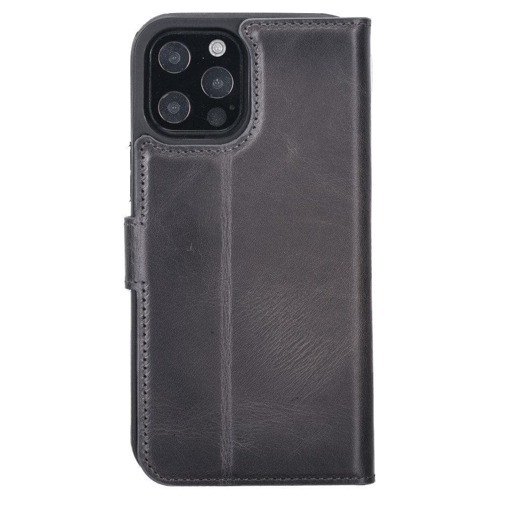 Magic iPhone 12 Pro Max Detachable Leather Wallet Case