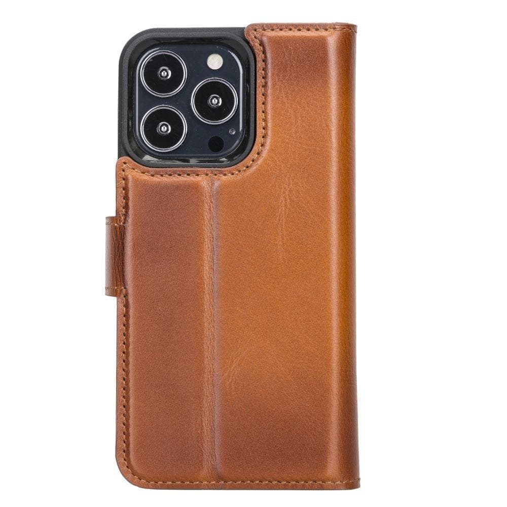 Magic iPhone 13 Pro Max Detachable Leather Wallet Case