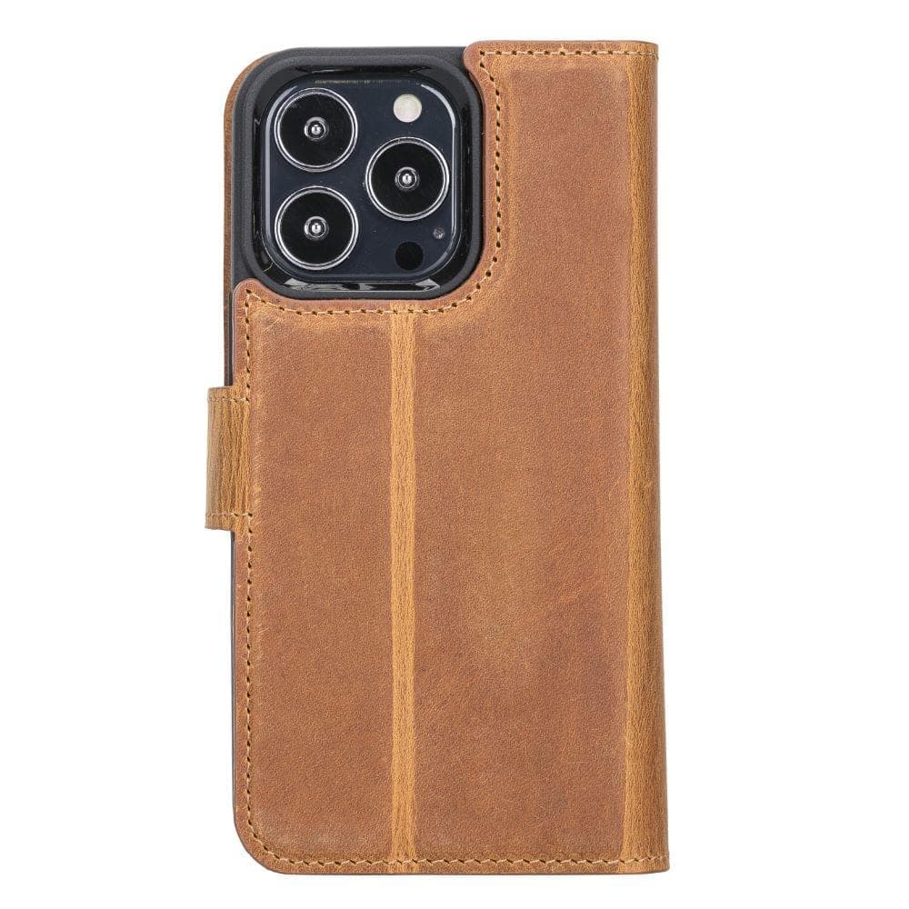 Magic iPhone 13 Pro Max Detachable Leather Wallet Case